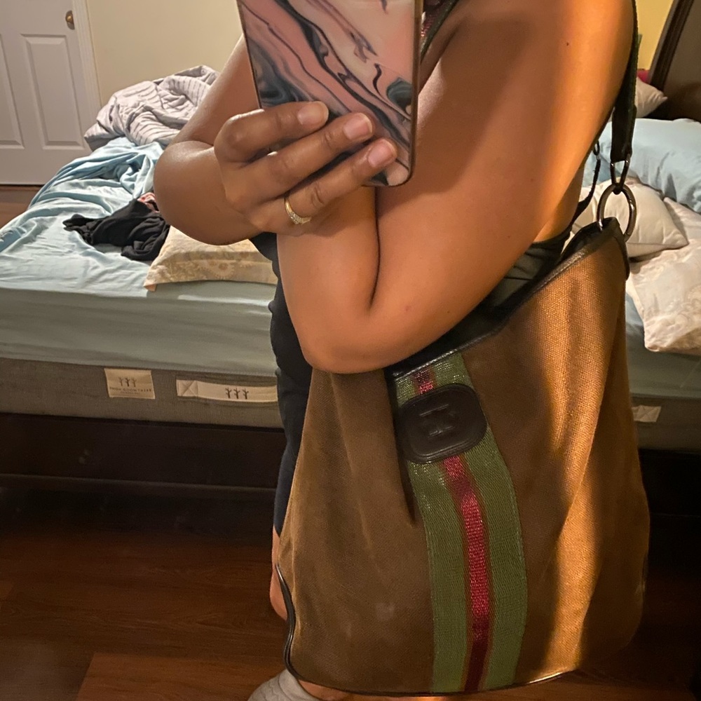 Authentic Longchamp Canvas Tote - Picture 9 of 9